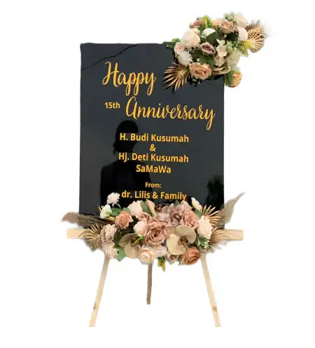 Papan Bunga Akrilik Bandengan