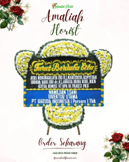 Papan Bunga Duka Bandengan
